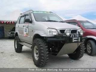 daihatsu terios 1.3 lift kit