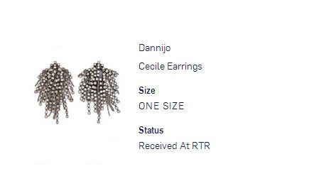 Dannijo earrings
