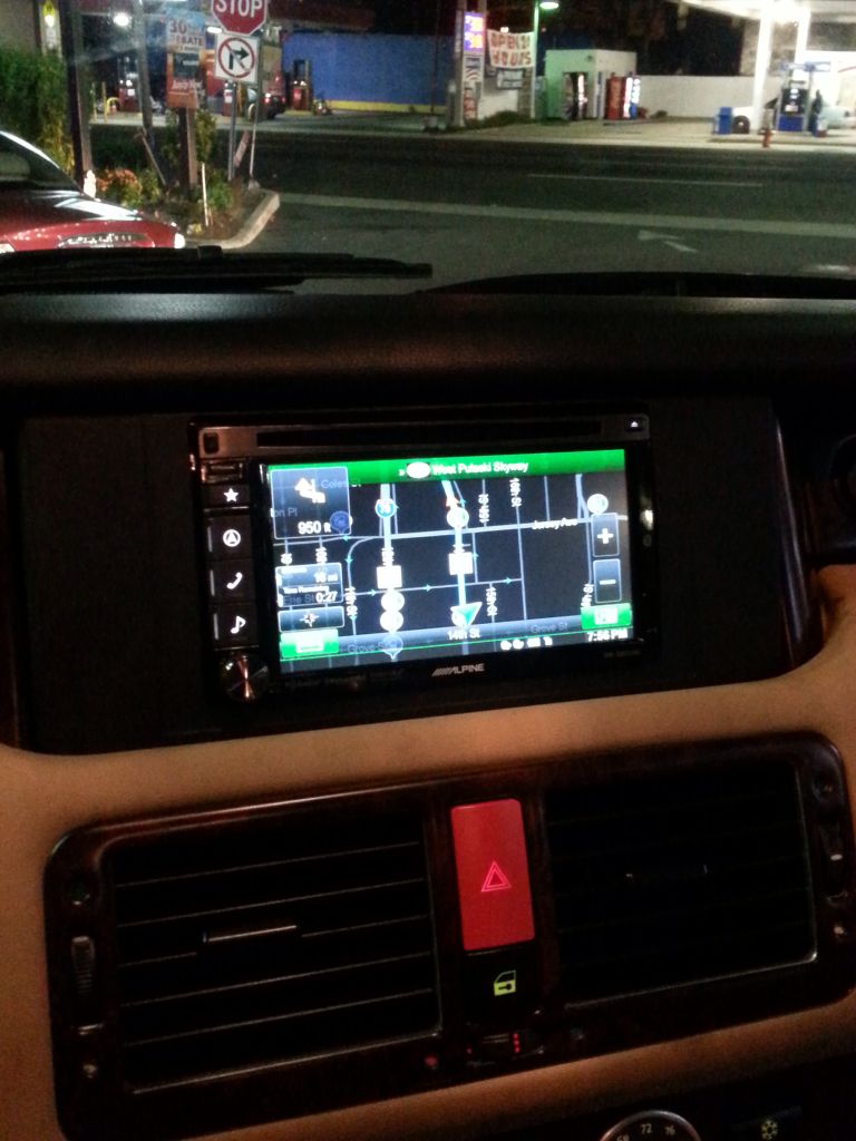 RR HSE (i-bus) Android replacement for stock nav head unit rover radio wiring 