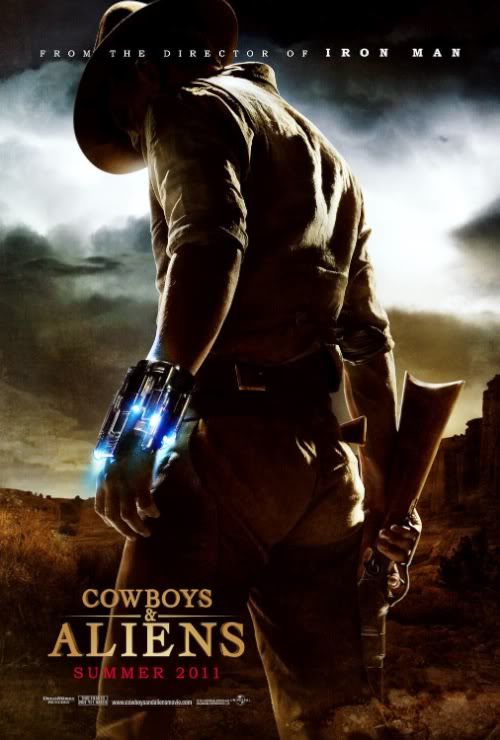 cowboys aliens movie poster
