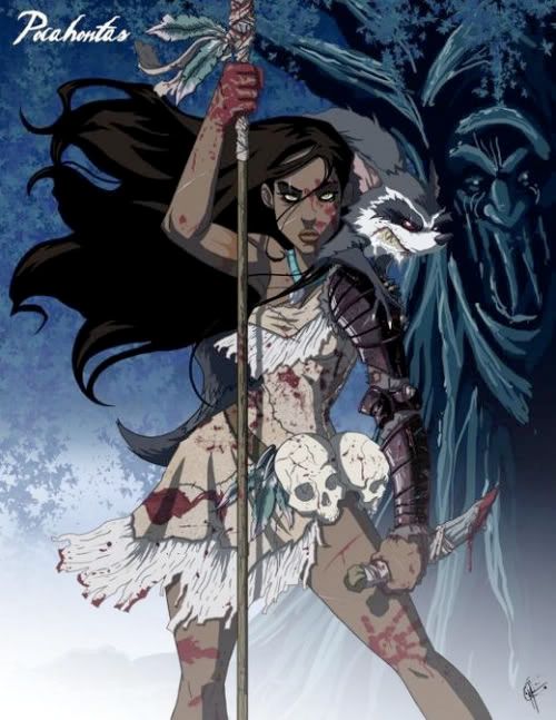 horror pocahontas 