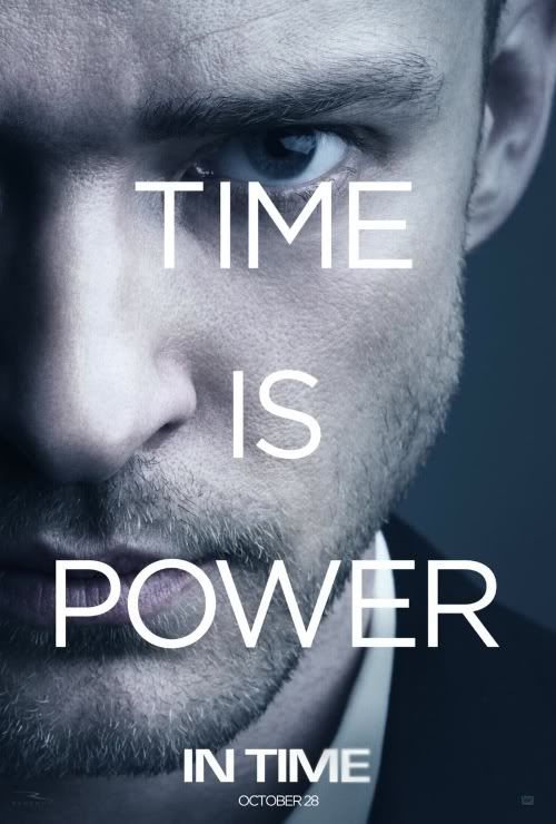 in time poster justin timberlake time is power