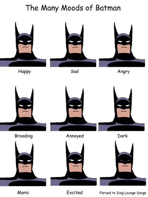moods of batman