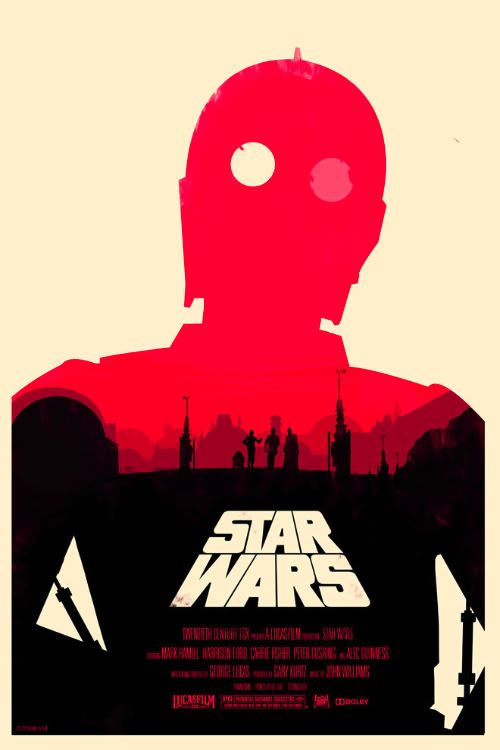 olly moss star wars poster