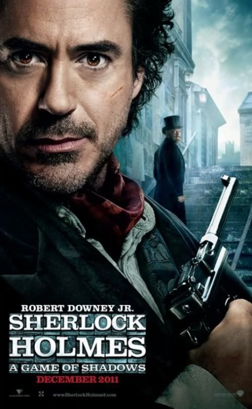 sherlock holmes 2 poster a game of shadows poster