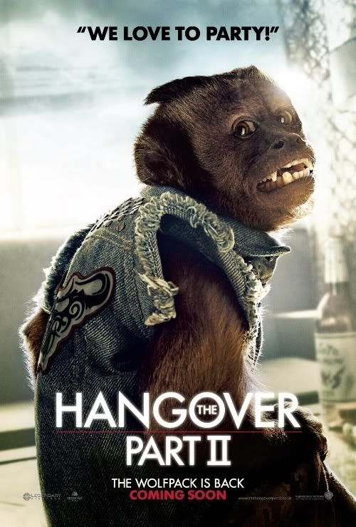 hangover 2 poster monkey