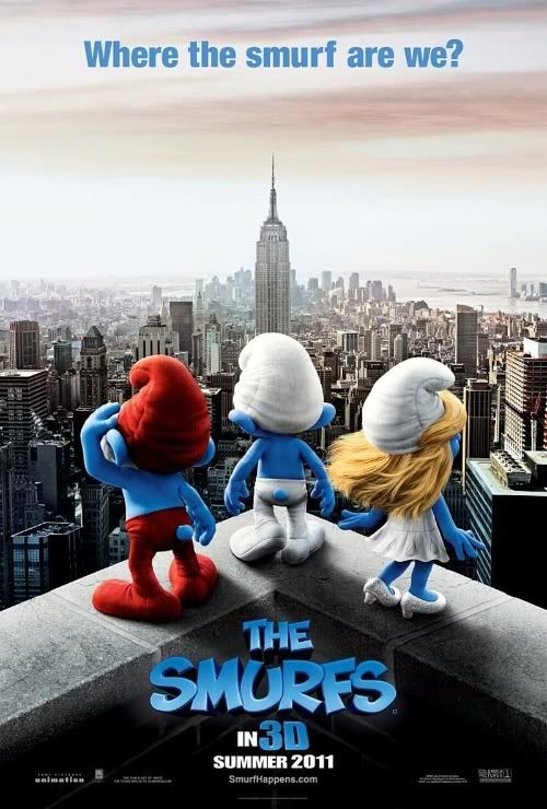 the smurfs poster