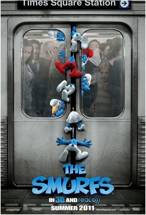 the smurfs poster new