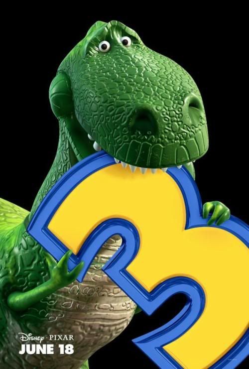toy story 3 poster rex