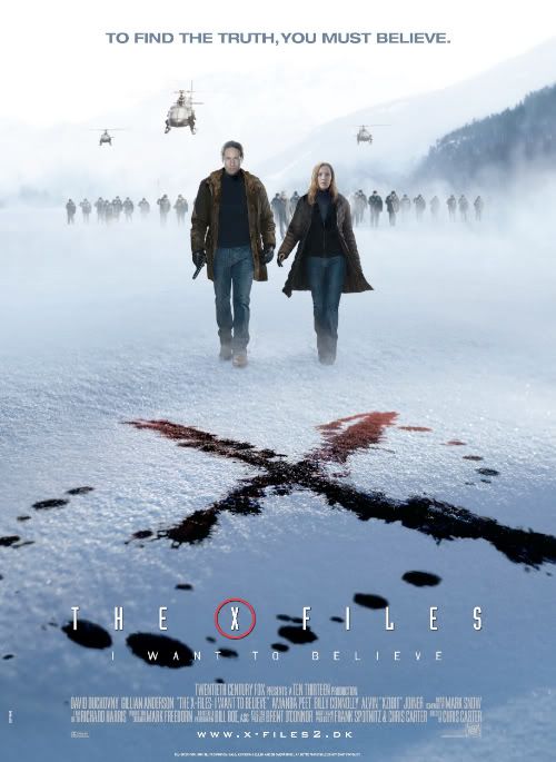 the x-files i want to believe poster