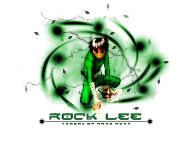wallpaper rock lee. Rock Lee is the best!