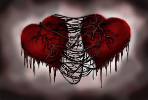 tied hearts