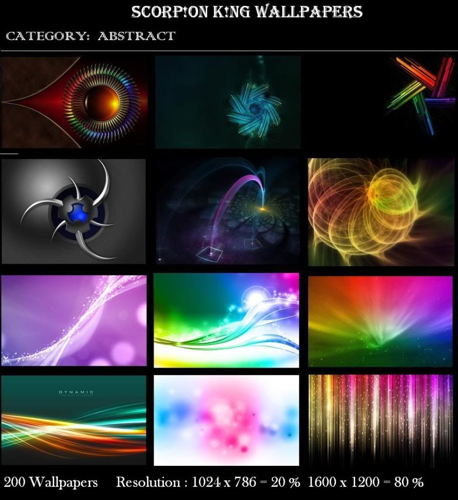 [200] Abstract & Light wallpapers By Scorpion King preview 0