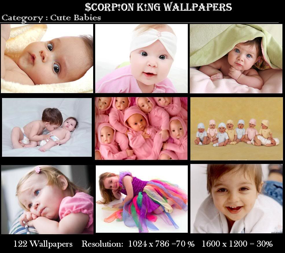 [120] Cute Babies Wallpapers By Scorpion King preview 0