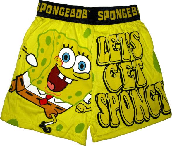 spongebob shirt and shorts