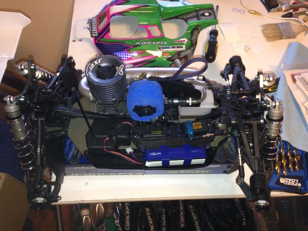 mugen mbx7 electric conversion kit